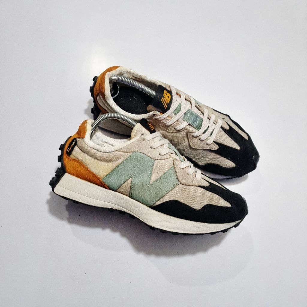 NB 327 Cordura 'Moonbeam Madras Orange' Original Second Size 42,5/27cm