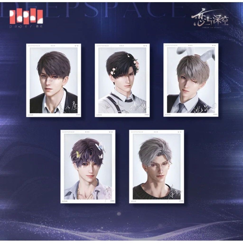 (Ready Stock) LOVE AND DEEPSPACE Official Photo Studio BW2025