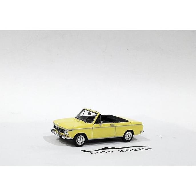1/43 SCHUCO BMW 2002 CABRIO YELLOW AU1NDO