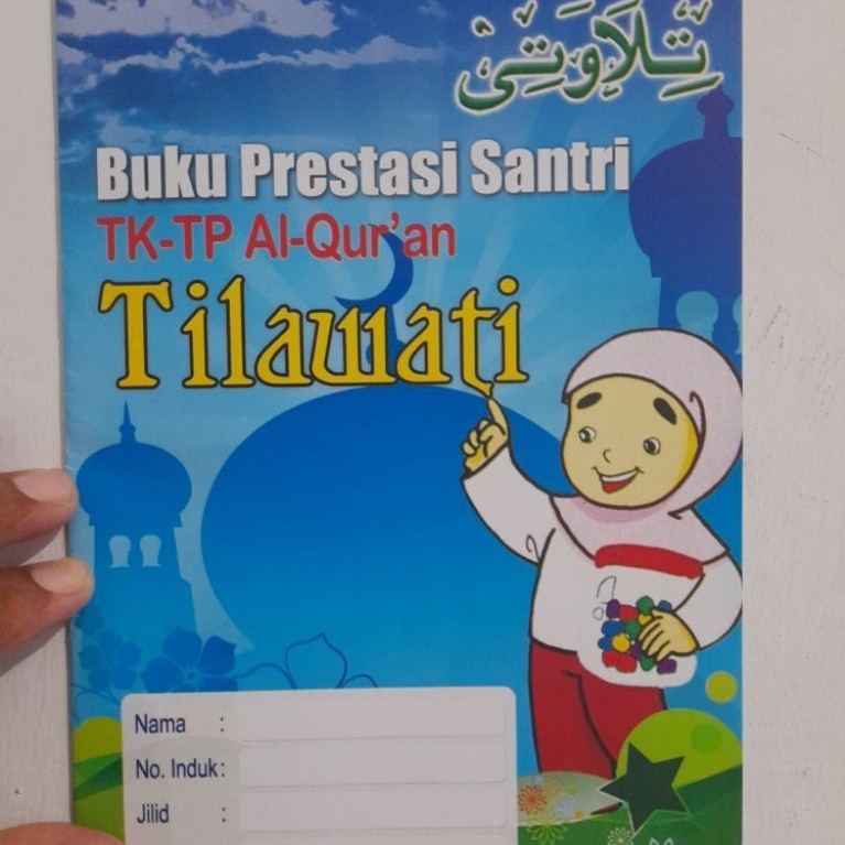 Buku Prestasi Mengaji Santri