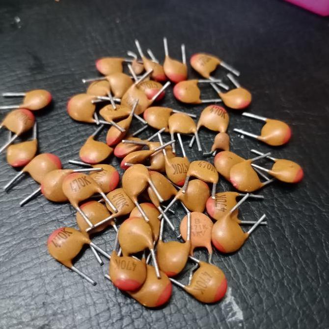 KAPASITOR CAPACITOR 470PF 470 PF MURATA NPO STX79