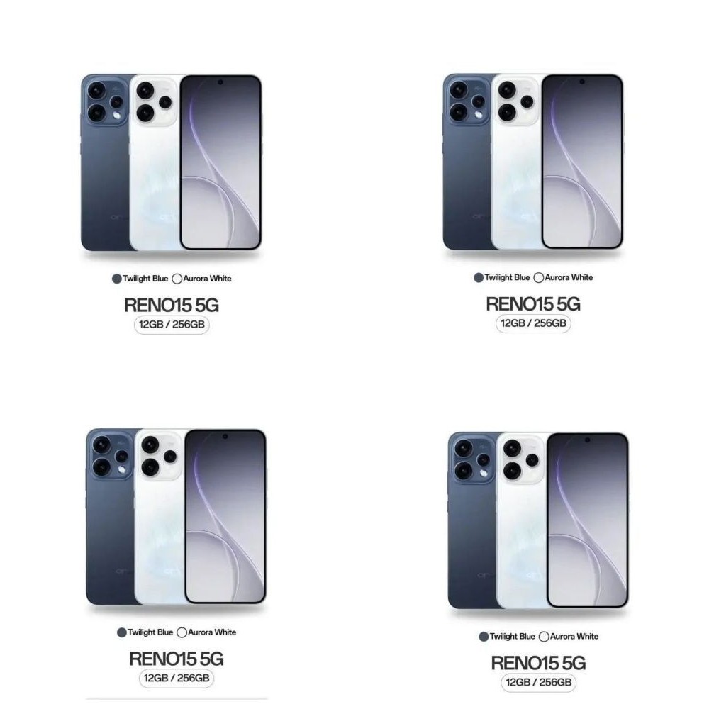 OPPO Reno 15 5G Smartphone 12GB 256GB