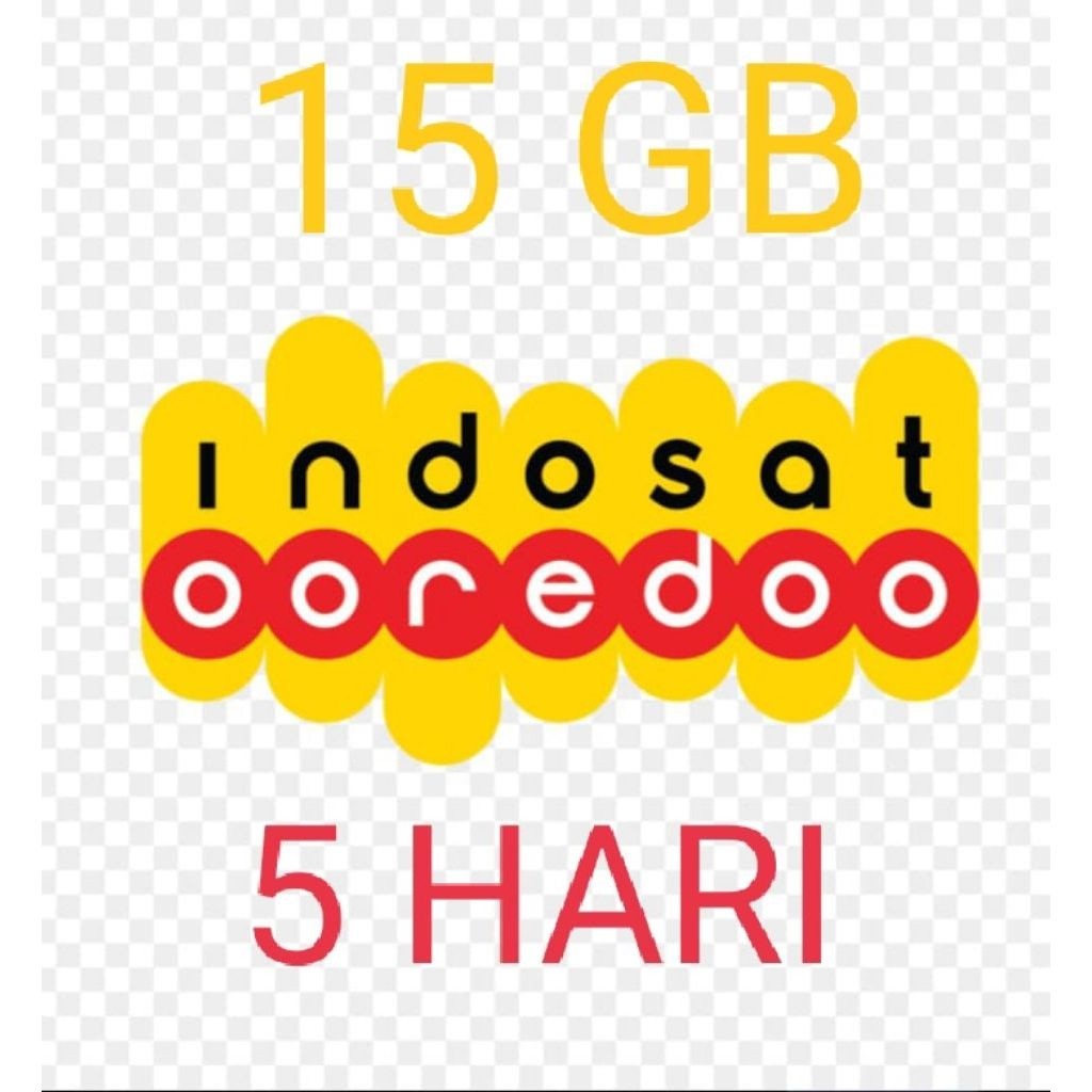 ISI ULANG kuota indosat 15Gb 5 hari / Data Indosat 15Gb 5 HARI / INTERNET Indosat 15 Gb / indosat 5 