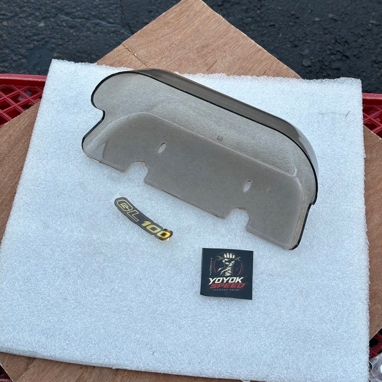 Visor spedo gl100 platina krodong spedo gl100 79 platina Cover Visor Speedometer GL100 Visor Speedom