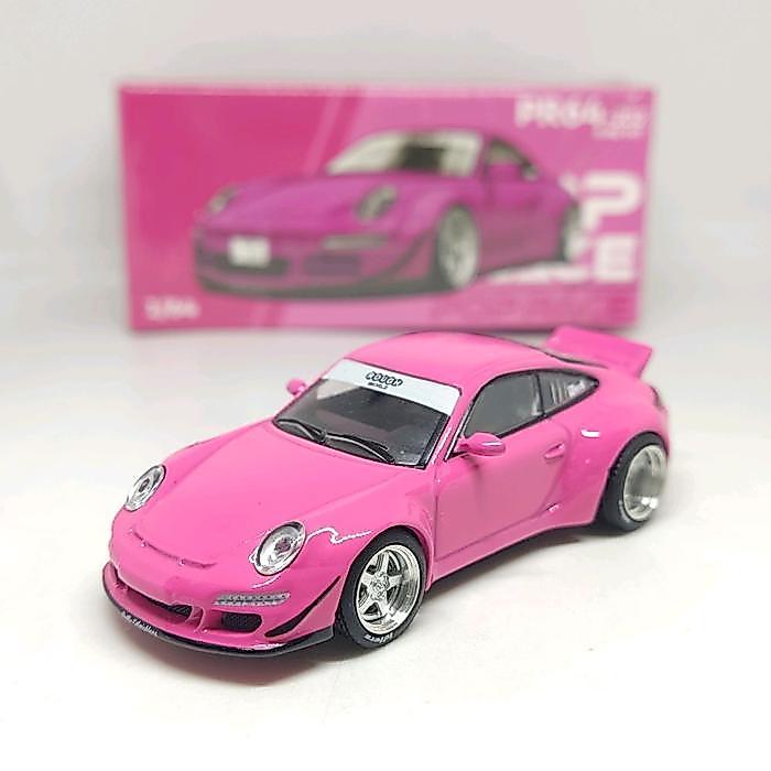Pop Race Porsche RWB 997 Pink Un Seal - MINI SCALE