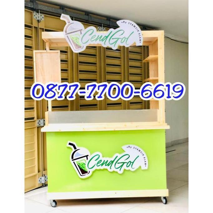 Terlaris Booth Kayu / Gerobak / Booth