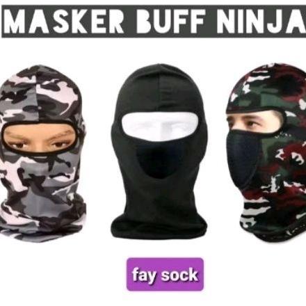 New Arrival Masker Buff Ninja/Masker Ninja/Masker Buff Full Face