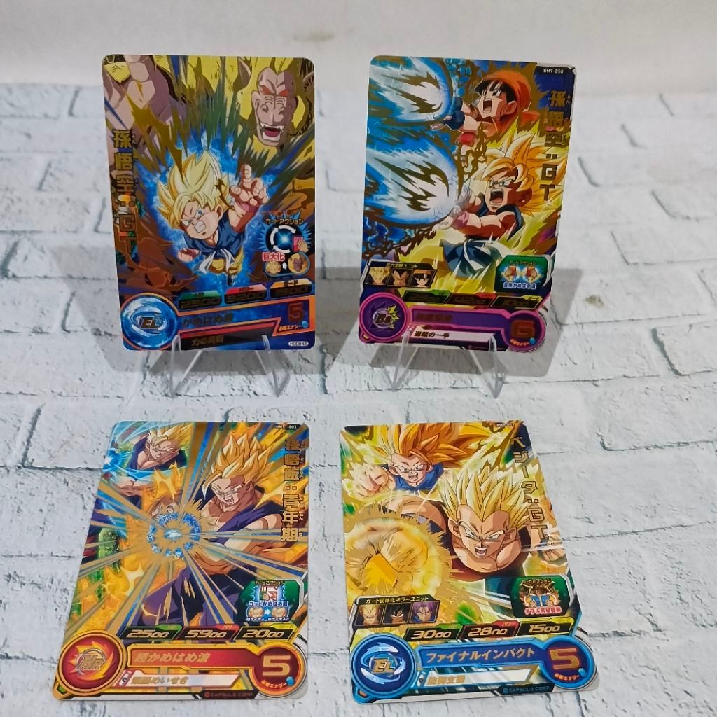Set Kartu Koleksi Sdbh Dragon Ball Duo Foil