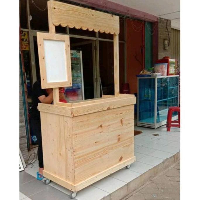 Terlaris Booth Minuman, Booth Kayu Jatibelanda, Booth Jualan