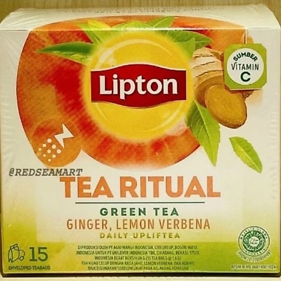 Lipton Delight Green Tea Lemongrass, Pomegranate, Hibiscus Isi 15