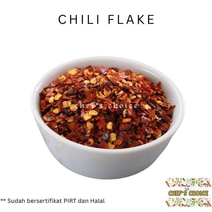 Chili Flake 1 kg / Cabe Keriting Kering 1 Kg / Cabe Kering 1 kg