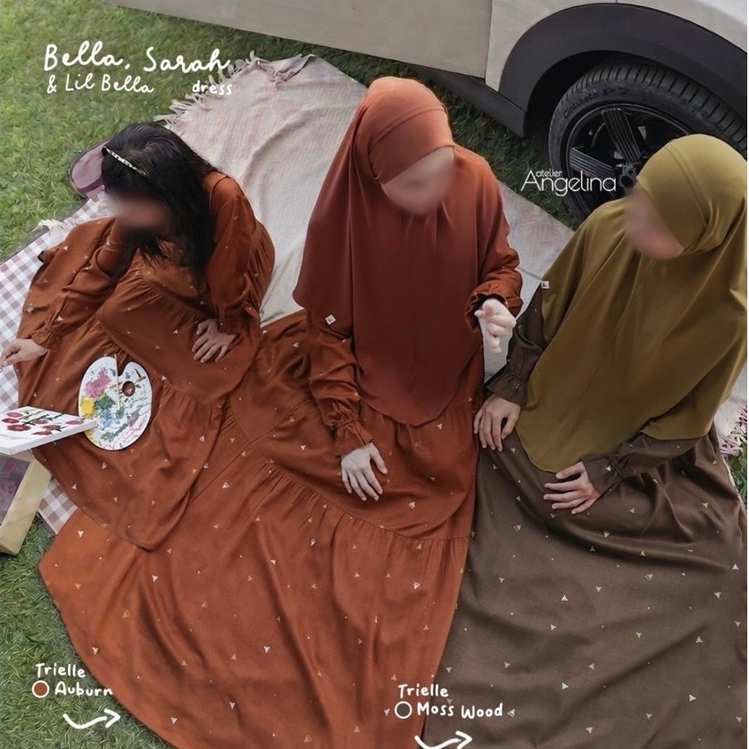 Bella - Lassie Dress by Atelier Angelina edisi Agustus 2026 New with Tag