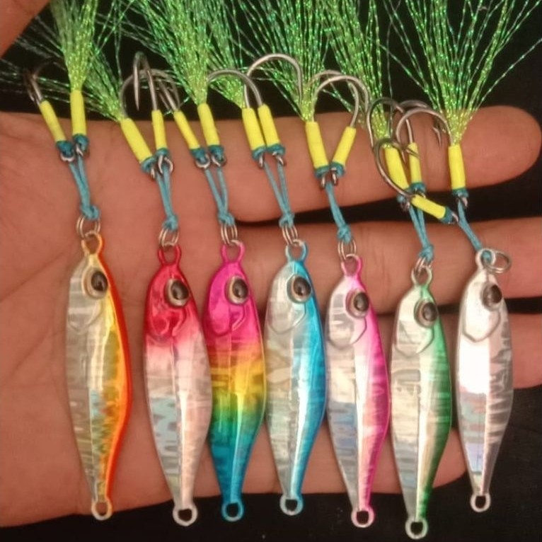 Micro Jig + Double assist Hook Non Gid