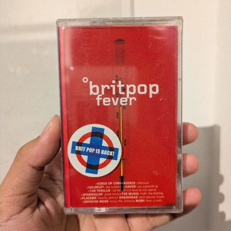 (New Old Stock) Britpop Fever Compilation Kings of Convenience, Coldplay, Massive Attack, Depeche Mo