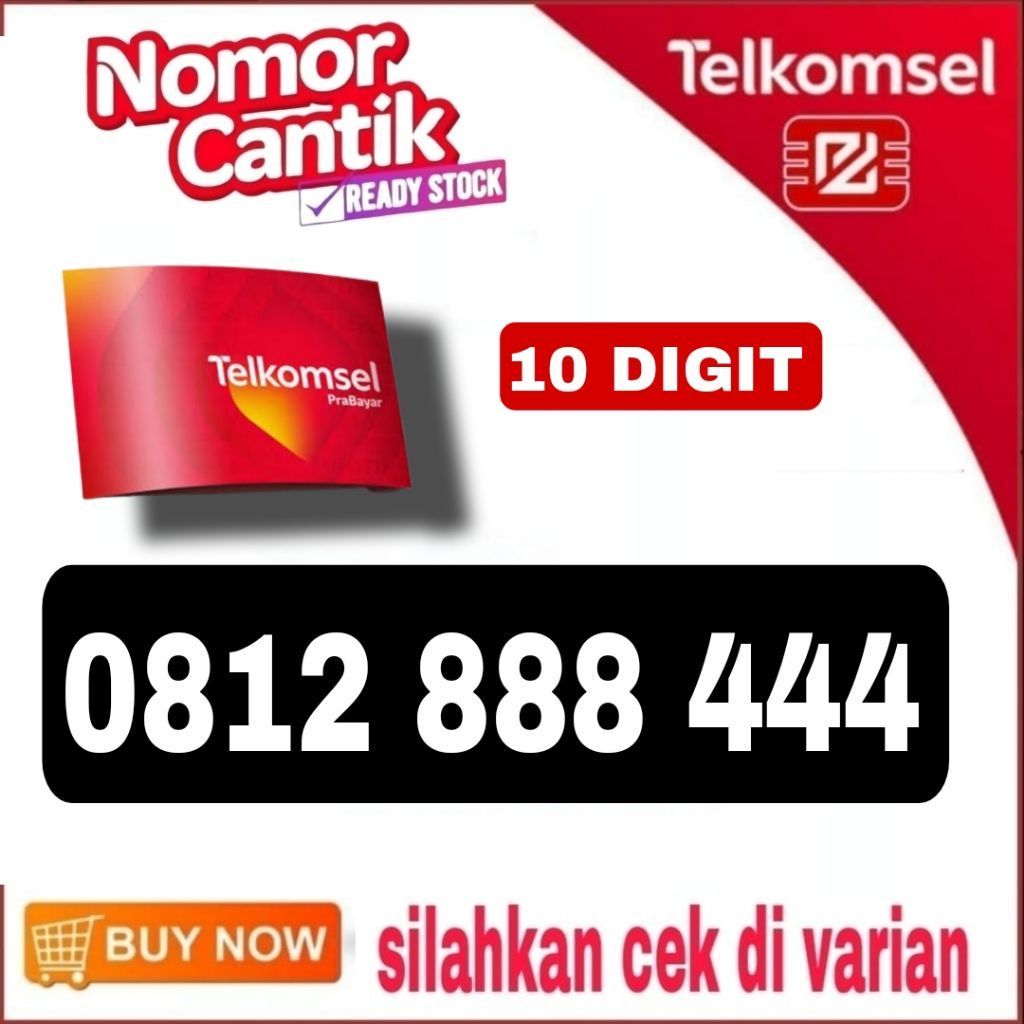 nomor cantik kartu perdana telkomsel simpati 10 digit