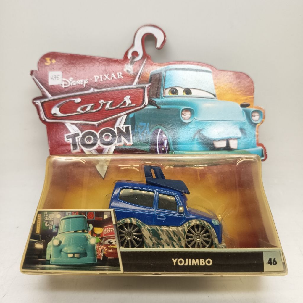 Disney Pixar Cars Toon Yojimbo Mattel Tahun 2010