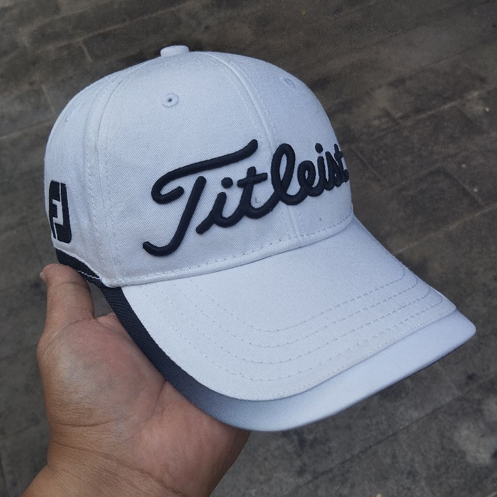 Topi casual golf TITLEIST ORIGINAL putih