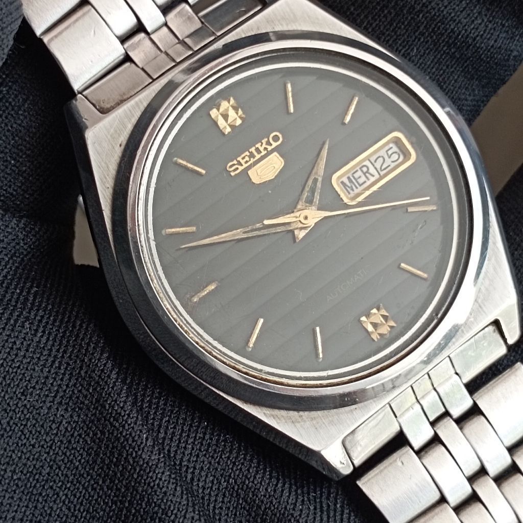 jam tangan seiko5 automatic original japan second