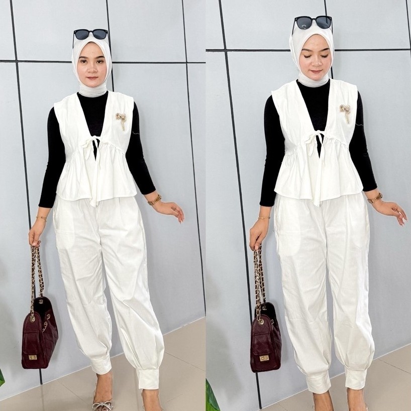 SET VEST + CELANA (2497)