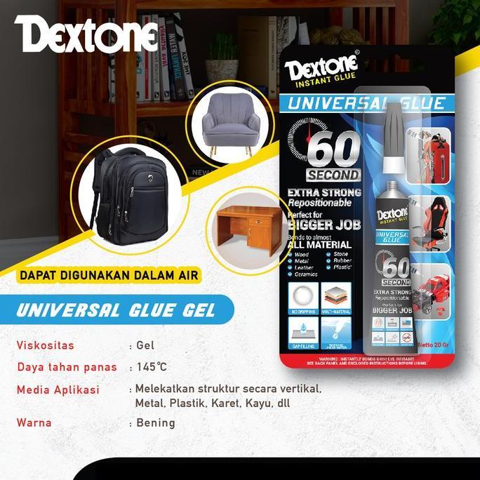 Dextone Lem Serbaguna Universal Glue Gel - 20g