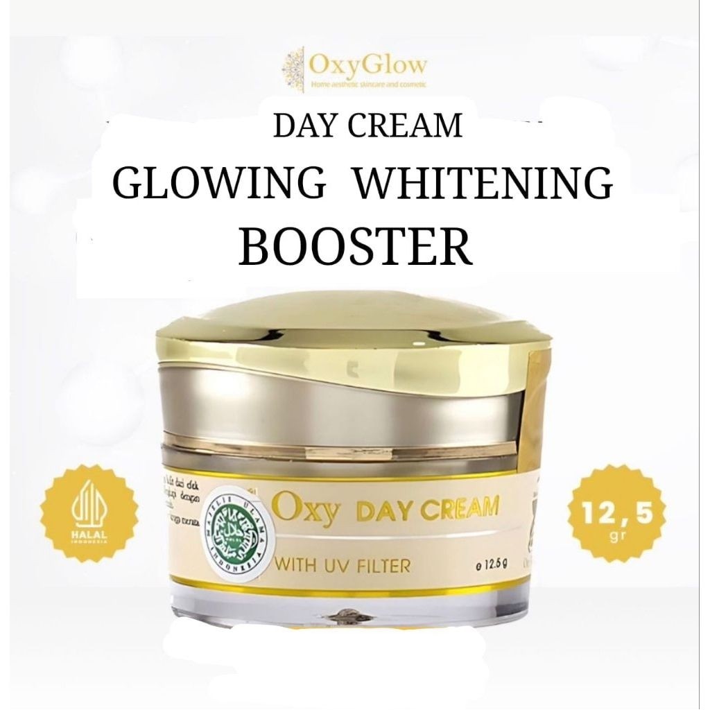 DAY CREAM OXYGLOW glowing whitening booster