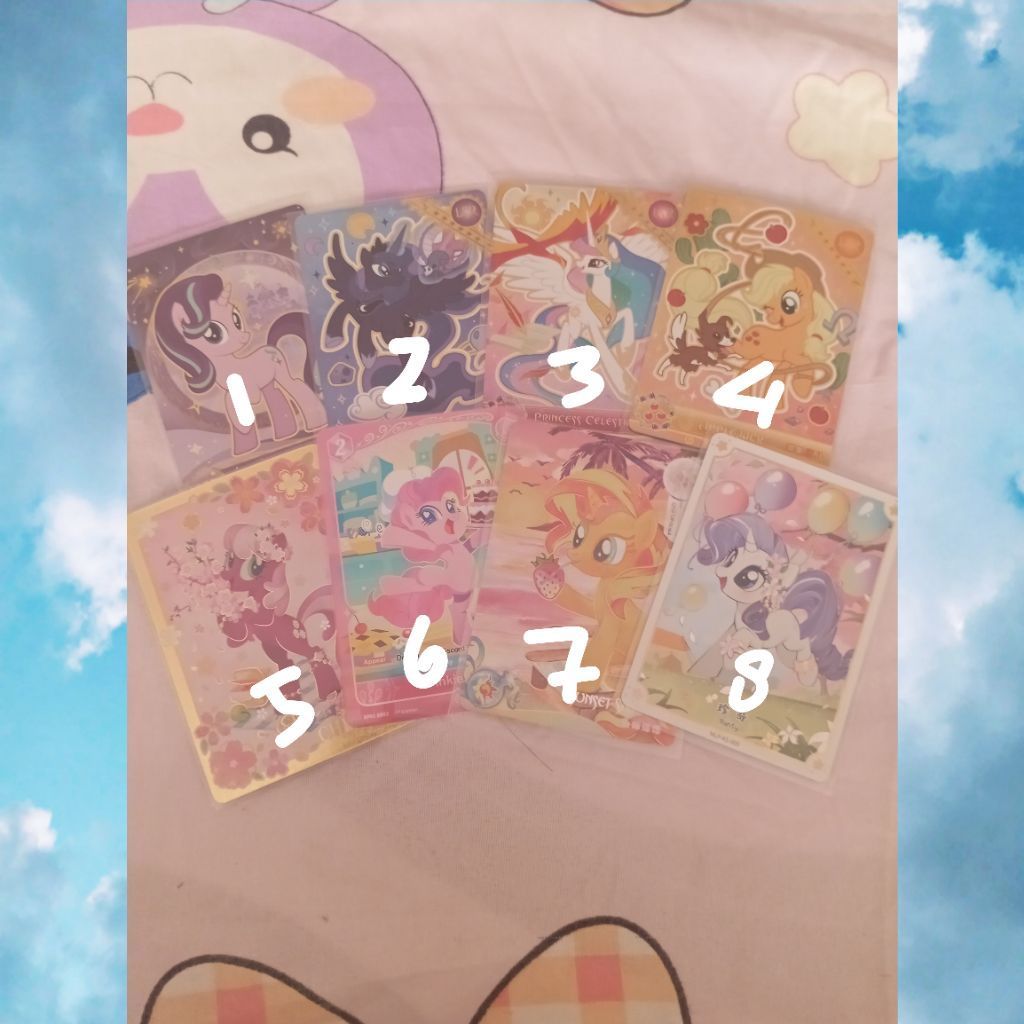 (cek deskripsi sebelum membeli) STARLIGHT GLIMMER, LUNA, CELESTIA, APPLEJACK, CHEERILEE, PINKIE PIE,