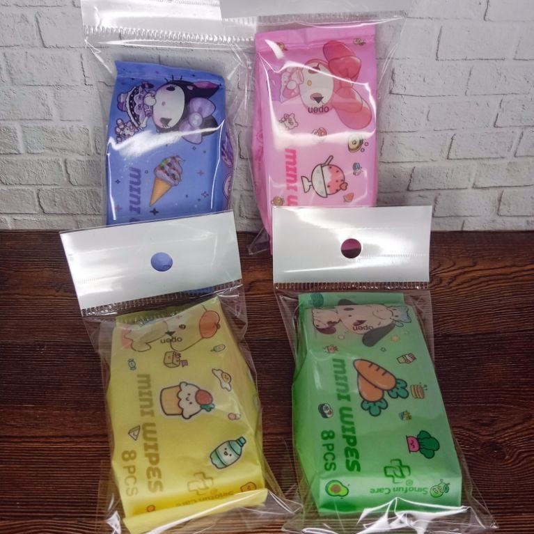 Tisu basah mini - Tisu basah travel - Tisu basah kecil
