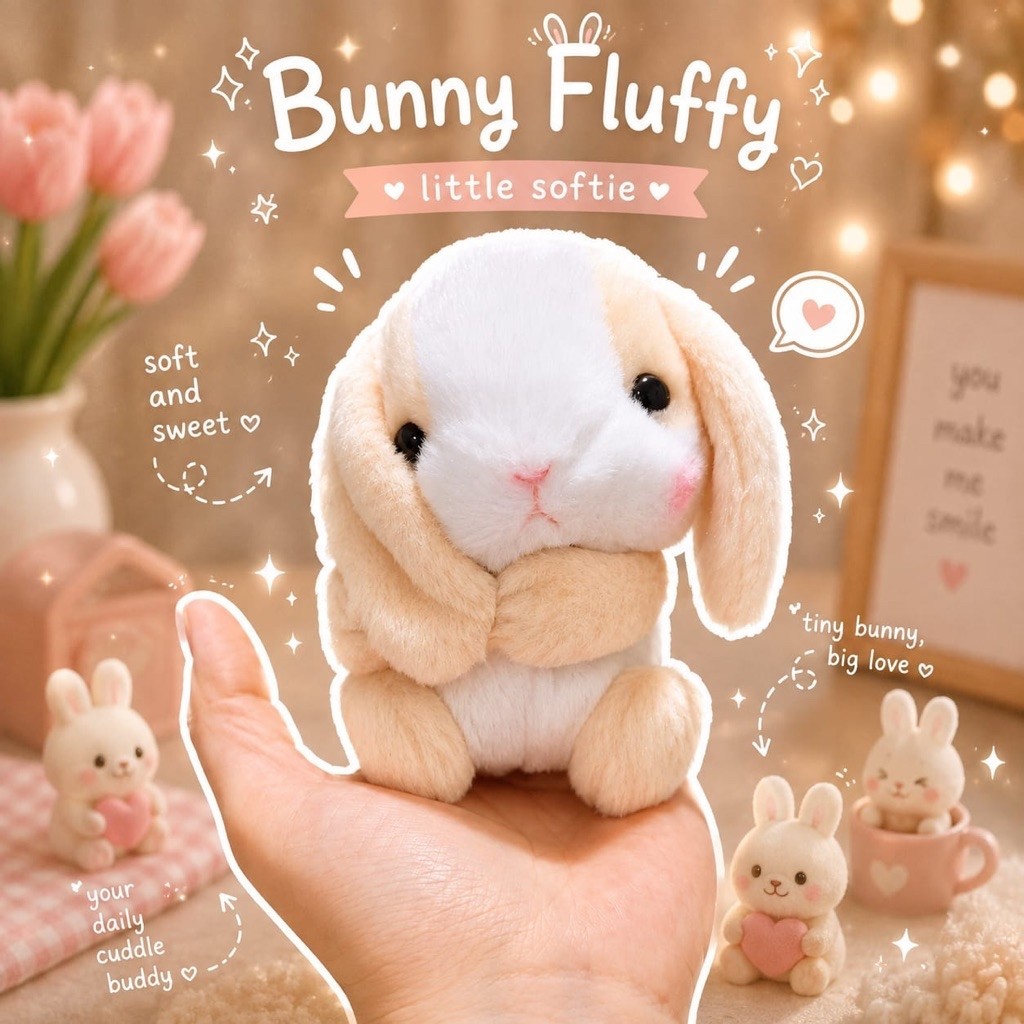 GANTUNGAN KUNCI / GANCI KELINCI LOPPY AMUSE