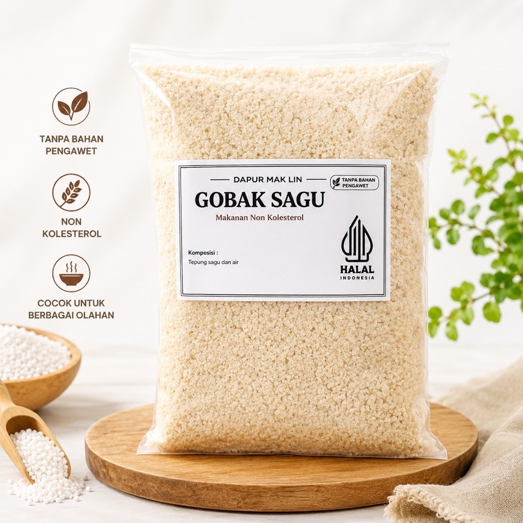 SAGU TIWOL GOBAK SAGU ASLI