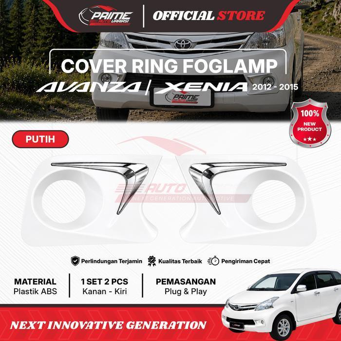 Ring Foglamp Cover Foglamp All New Avanza Xenia 2011 - 2014 - Putih Original Dan Terpercaya