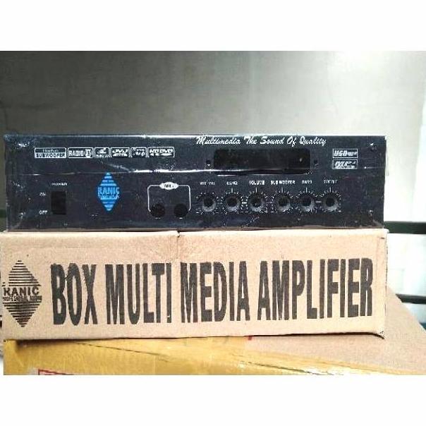 Box Amplifier Multimedia Karaoke Mp3 Echo