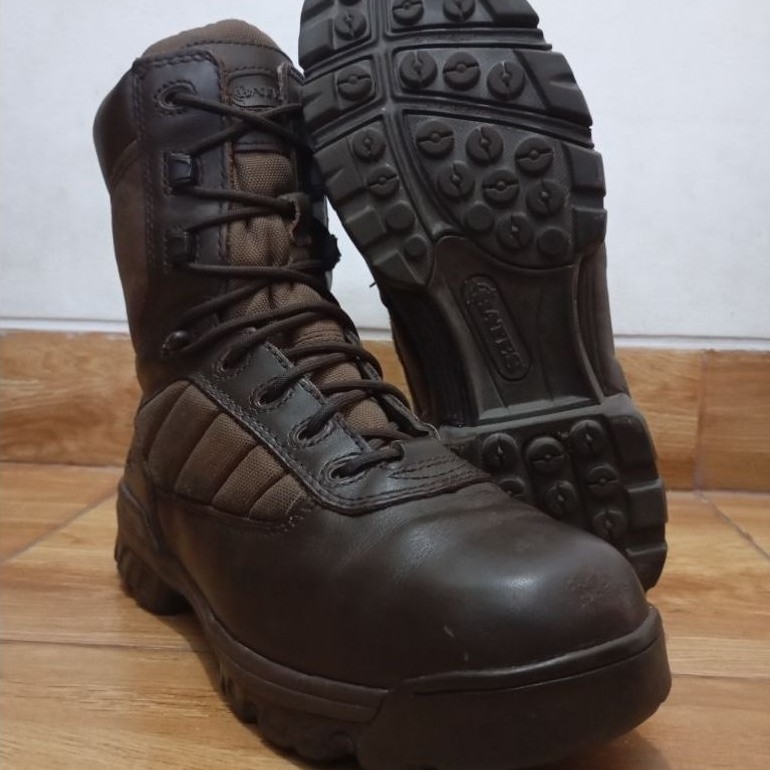 sepatu boots patrol Bates Combat brown