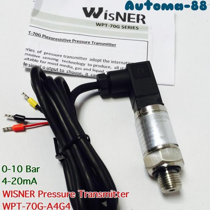 INDUSTRIAL PRESSURE TRANSMITTER 0-10BAR 1MPA 10 BAR 4-20MA G 1/4