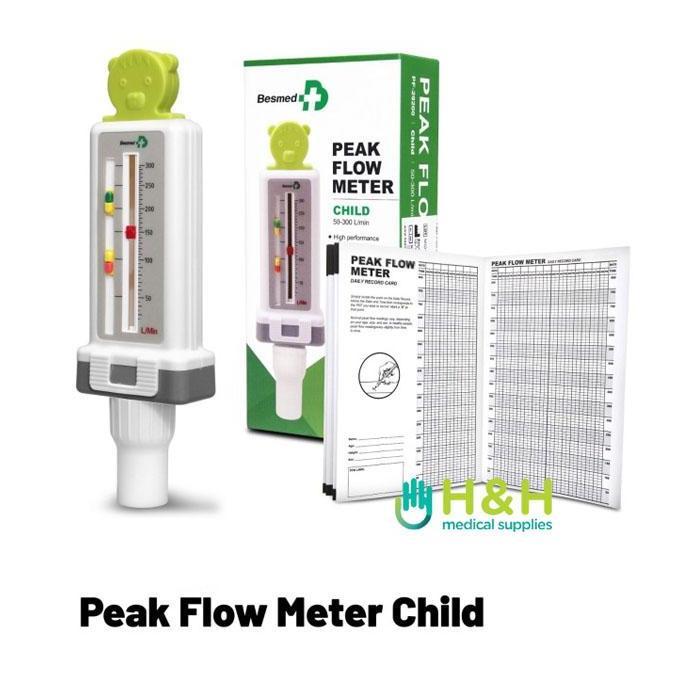 _Gabelio - Peak Flow Meter Child / Peak Flow Meter Adult / Respiratory Alat Medis / Peak Flow Meter 