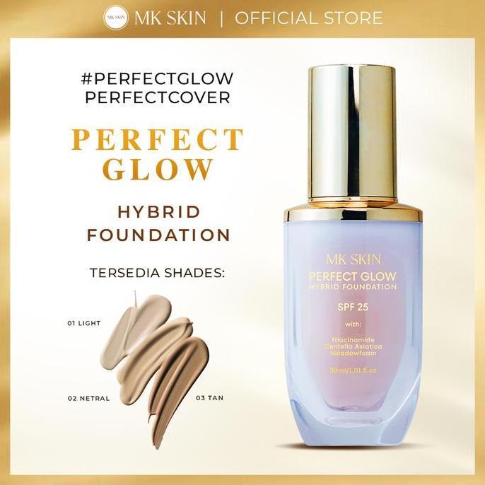 MK SKIN SERUM FOUNDATION - PERFECT GLOW HYBRID FOUNDATION
