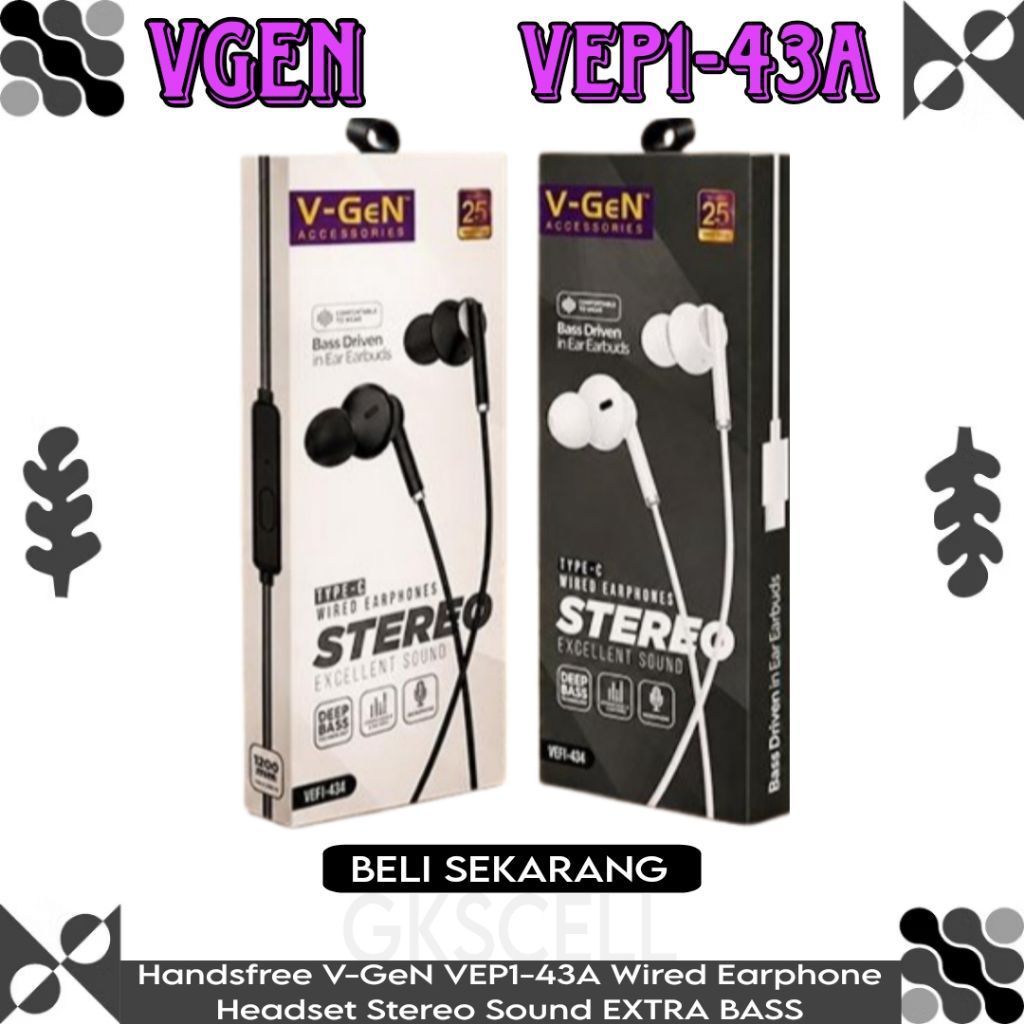 Handset V-gen type C VEP1-38 / VEP1-39 / VEP1-43