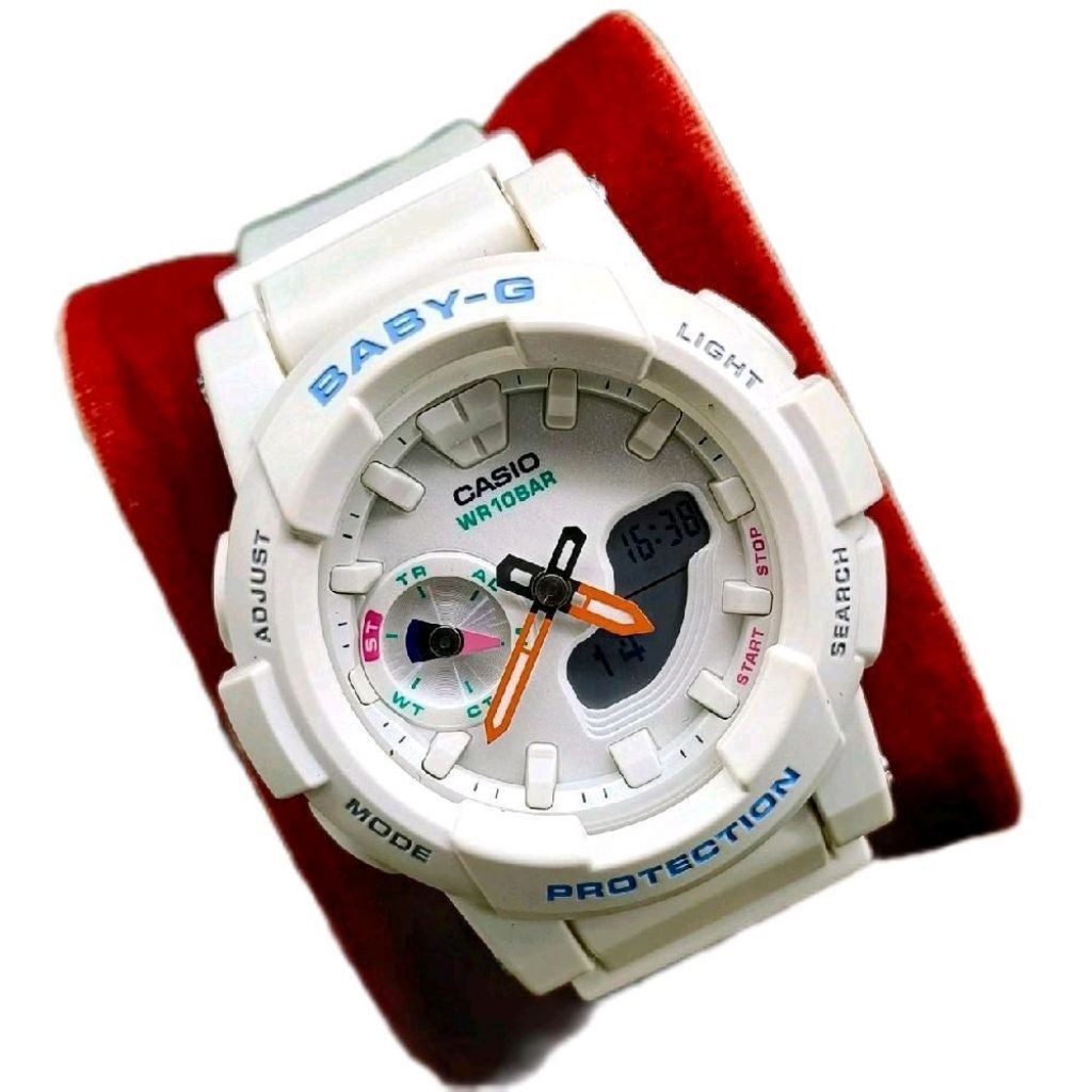 Baby-G BGA-185 White Dial Original