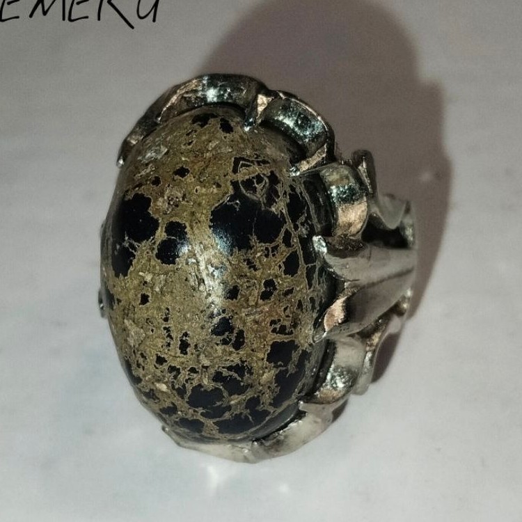 cincin batu pirus hitam semeru