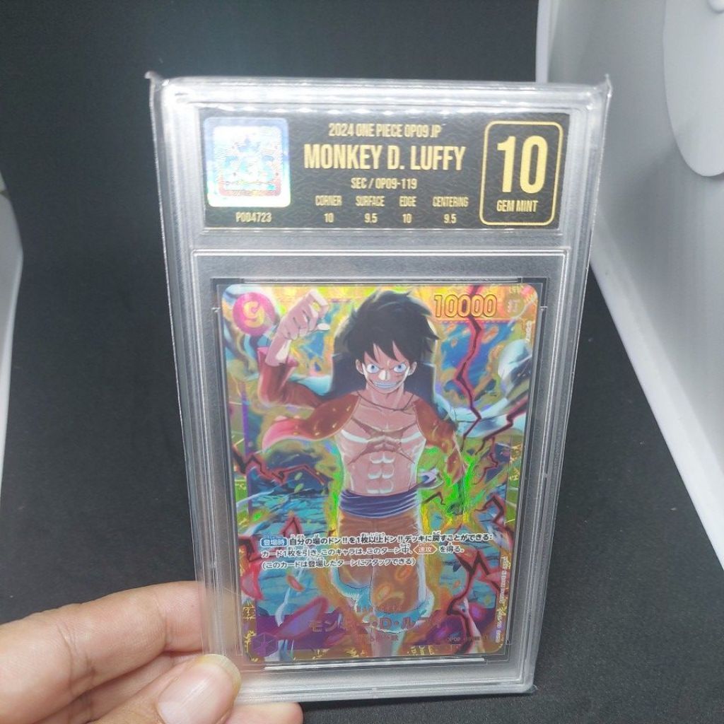 One Piece TCG Luffy EGS 10 OP09-119 SEC