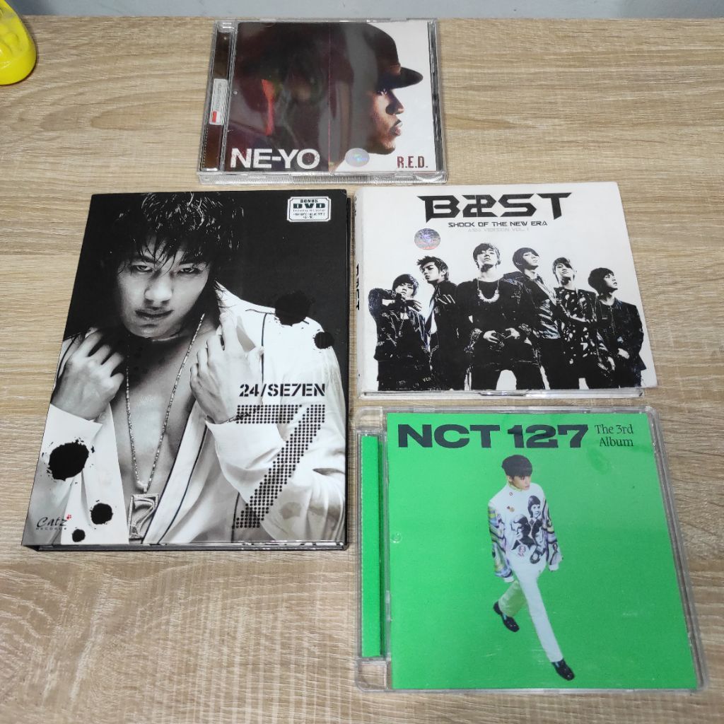 [PRELOVED - READY STOCK] KASET CD MUSIK ALBUM NE-YO NE YO R.E.D RED INDONESIAN EDITION SEVEN 7 24/SE