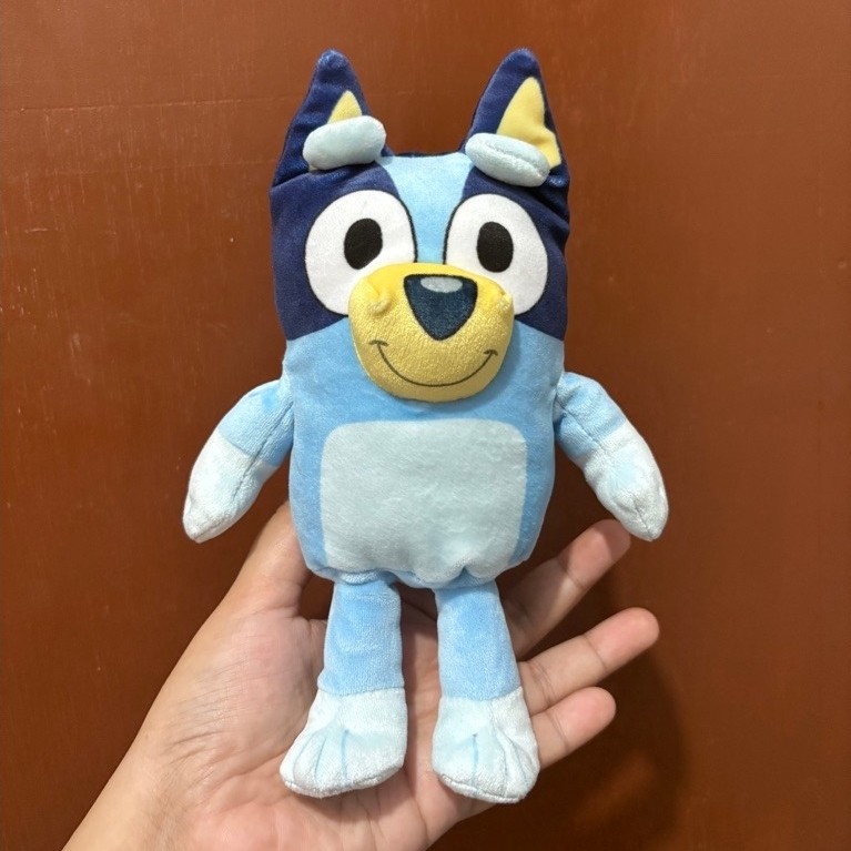 Boneka Bluey Ty Biru Lembut