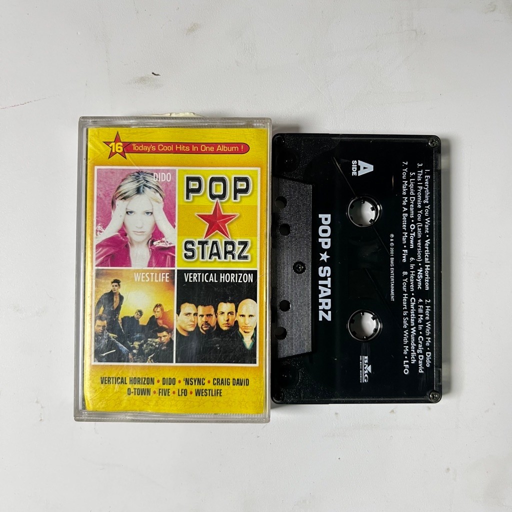 Kaset Kompilasi Pop Starz