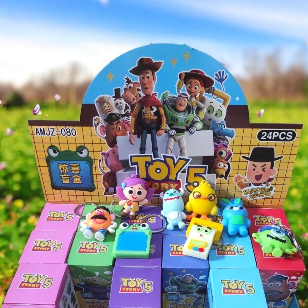 Gantungan kunci blind box toy story 5/Blind Box gantungan kunci toy story 5 random