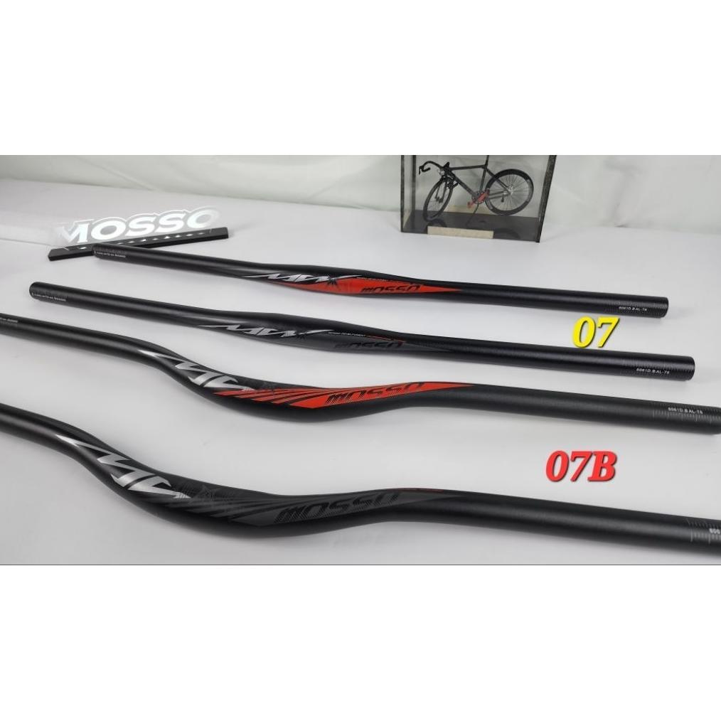 Stang Handlebar MOSSO Riser Flatbar 760 720 Alloy sepeda