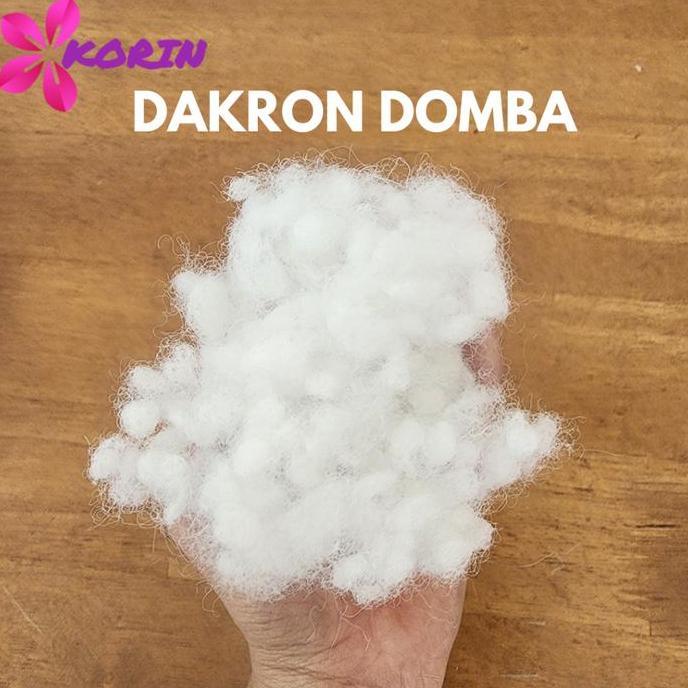 [1 Kg] Dakron Sbh - Dakron Domba - Dakron Ball- Dacron Silicon / Kapas Silikon 1 Kg