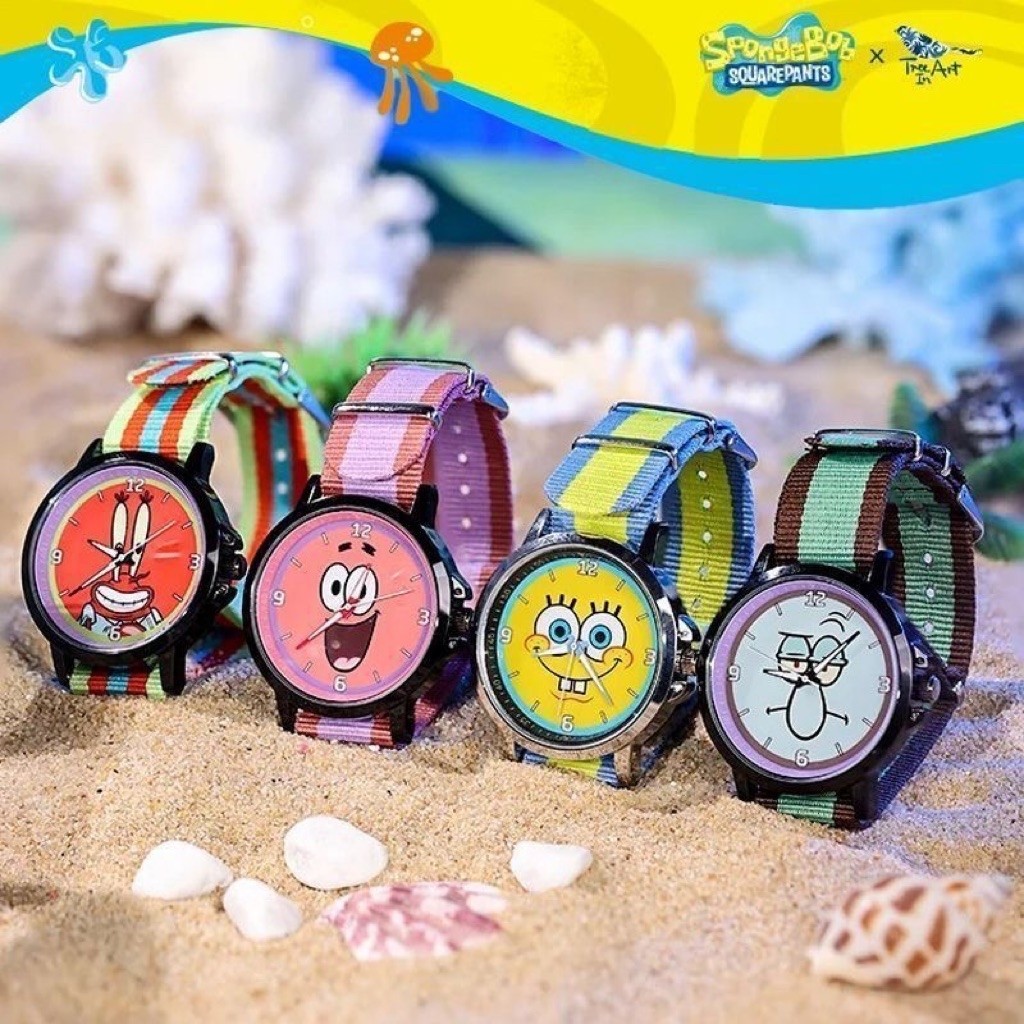 [PREORDER] Jam Tangan Anak SpongeBob Original | SpongeBob Bikini Bottom Watch | Jam Tangan Karakter 