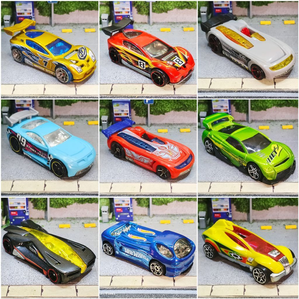 Diecast Hot Wheels LOOSE batch 06 (Synkro Acceleracers, synkro, battlespec, power rage, mst suzuka, 