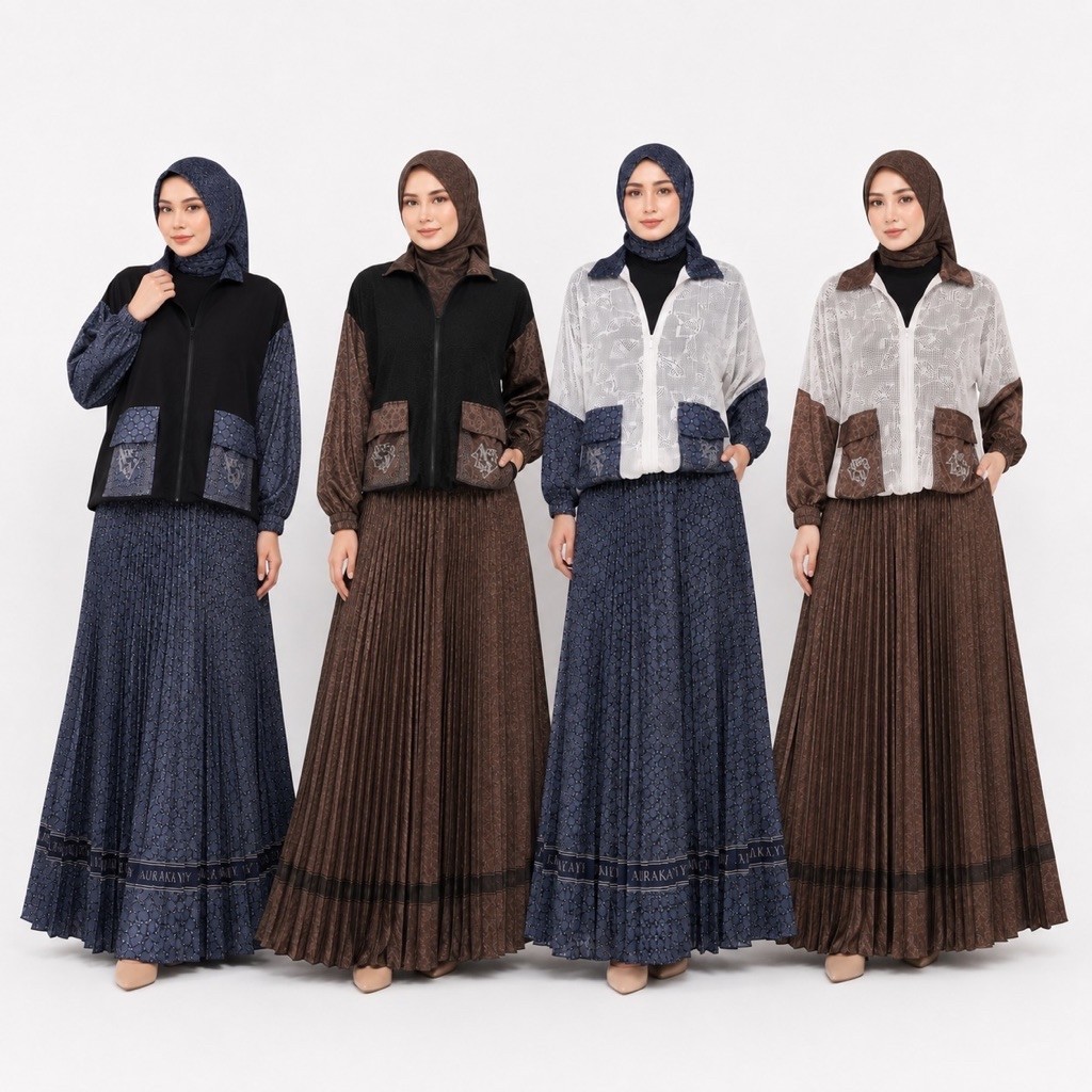 AURAKAY ONE SET ROK SAFITRI ORI BY AURAKAY