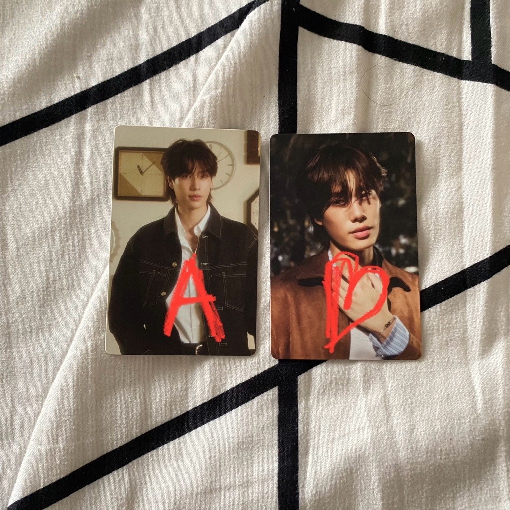 PC PHOTOCARD PHUWIN A MINUTE GMMTV GMM TV OFFICIAL
