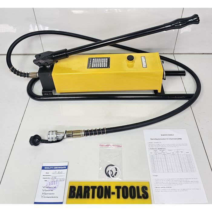 3000ml Single Acting Hand Hydraulic Pump Square Body CP-800 BARTON Pompa Tangan Hidrolik Manual Bodi